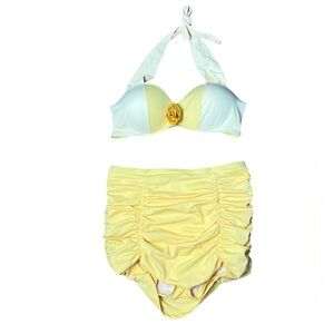 Disney Beauty and The Beast Belle Matching Bikini Top & Bottom